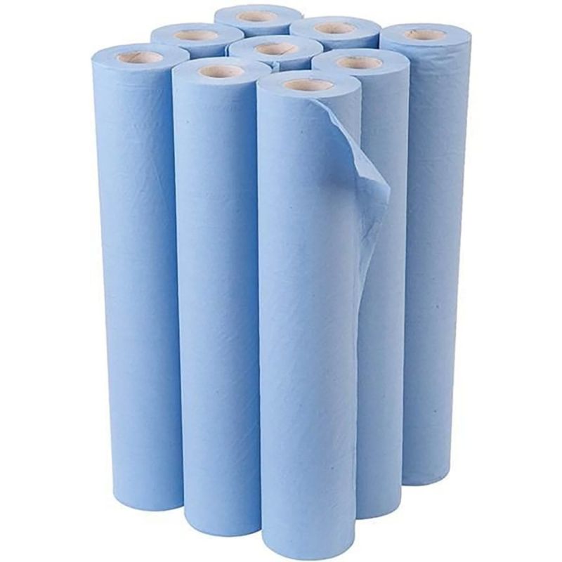 blue bed rol