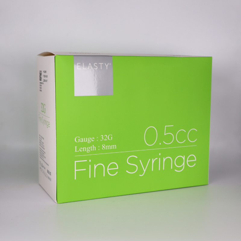 ELASTY 32G Ultra-Thin Insulin Syringes (8mm, 0.5cc)