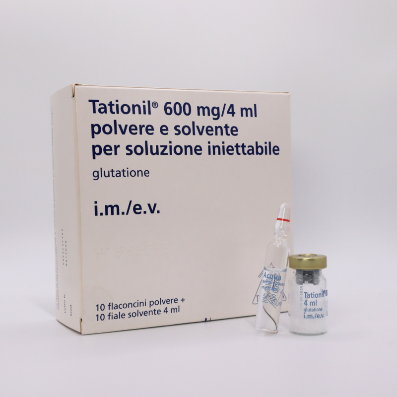 Glutathione 600mg/4ml (Powder + Solvent) 